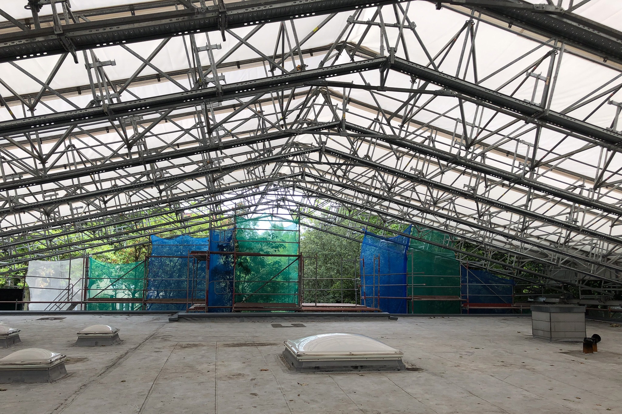 Dachsanierung einer Kita